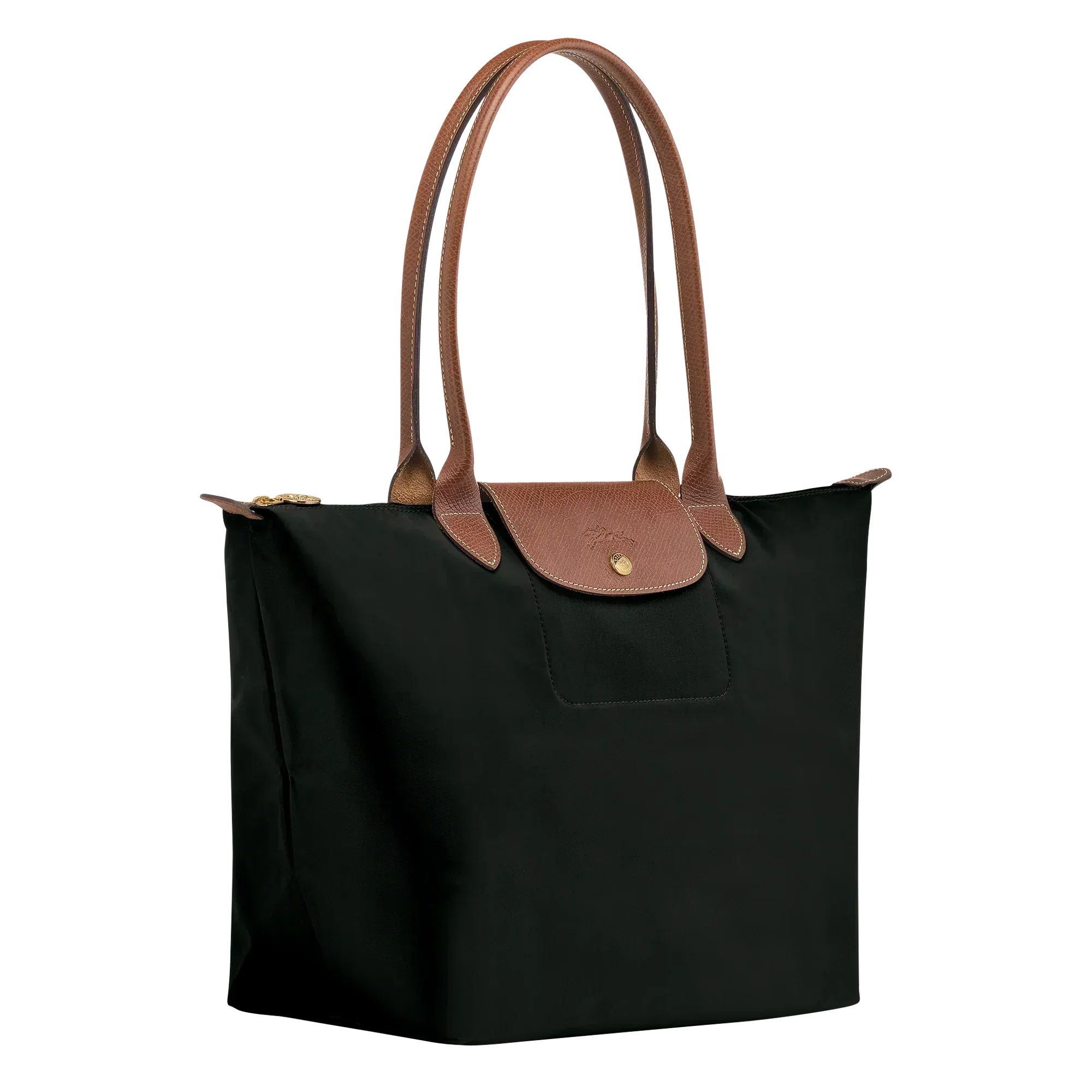 Klasszikus Táska - Nagy Le Pliage Tote, Fekete